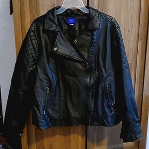 Simply Styled by Sears Women's Leather Coat